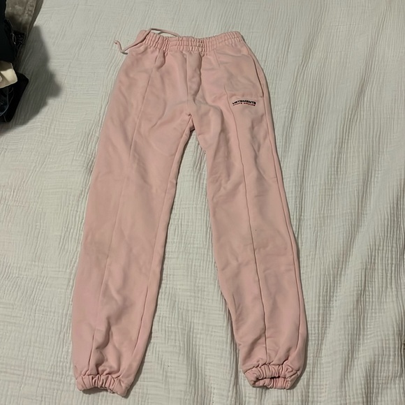 vetements Haute Couture Pink sweats - Picture 1 of 4